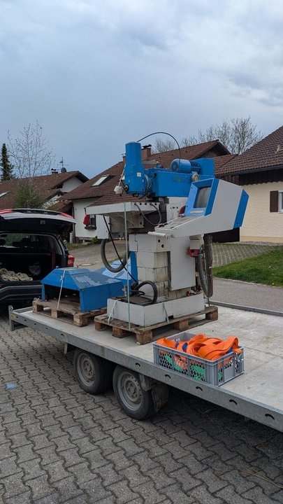 MAHO MH 500 W2 CNC Fräsmaschine (zwei vorhanden) funktionsfähig