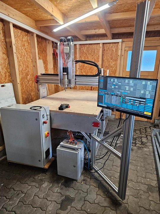 CNC Portalfräsmaschine – Servo, ATC-Spindel, großer Verfahrweg