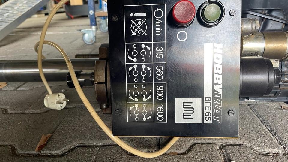 Hobbymat BFE 65 Fräse/ Spindel ohne Kreuztiİşch mit Säule