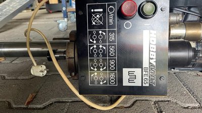 Hobbymat BFE 65 Fräse/ Spindel ohne Kreuztiİşch mit Säule