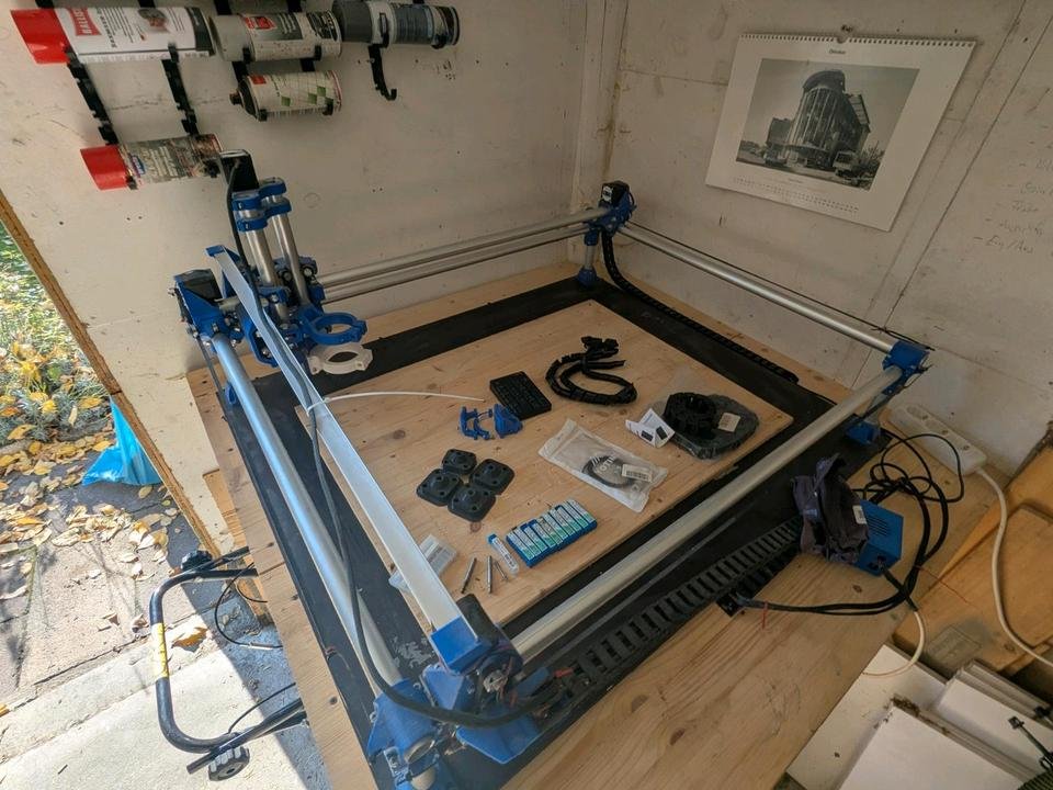 CNC-Fräse für Hobbyisten: MPCNC (Mostly Printed CNC) inkl. Elektr