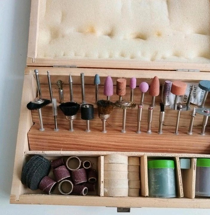 Bohren Schleifen Fräsen Hobby Drill Set